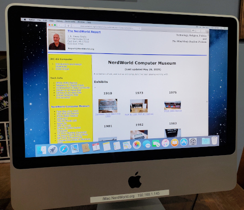 iMac Web Browser